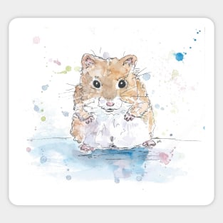 Syrian  Hamster Sticker